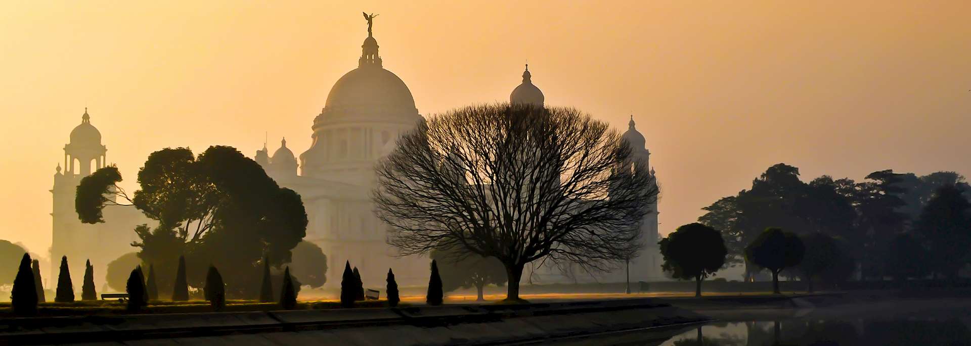 Victoria Memorial in Calcutta