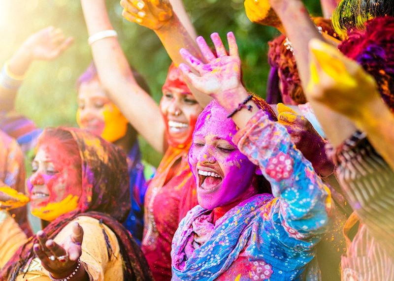 Celebrating Holi