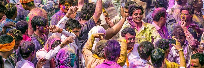 Holi celebrations