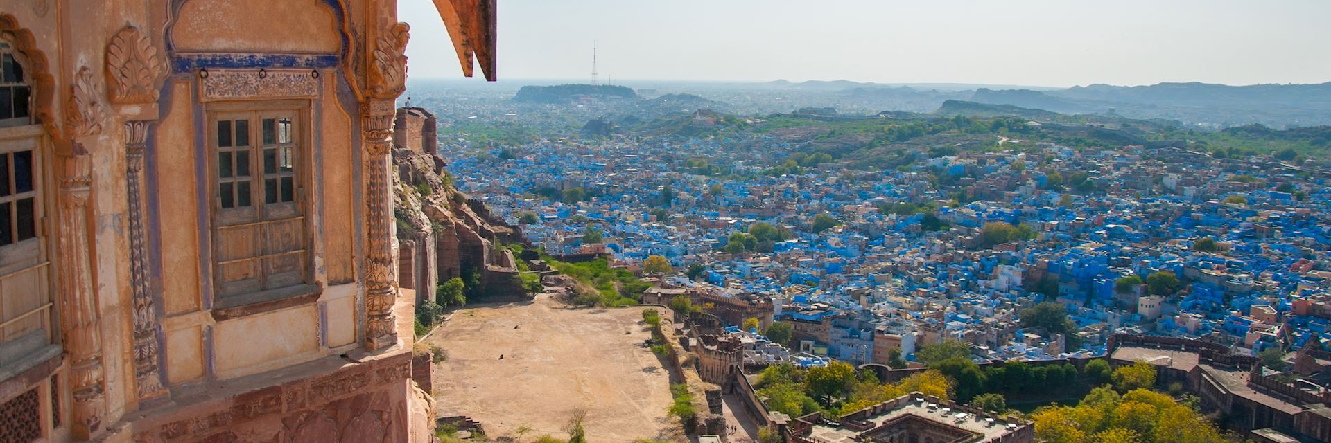 Jodhpur viewed from Mehrangarh Fort, India