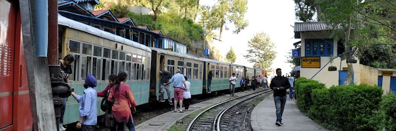 Toy train to Shimla