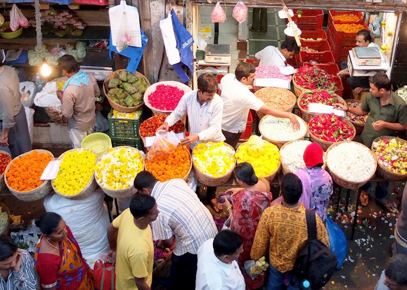 Dadar flower market