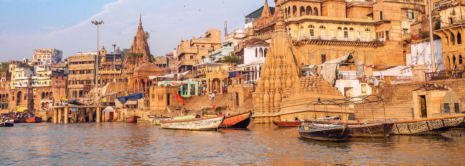The holy city of Varanasi, India