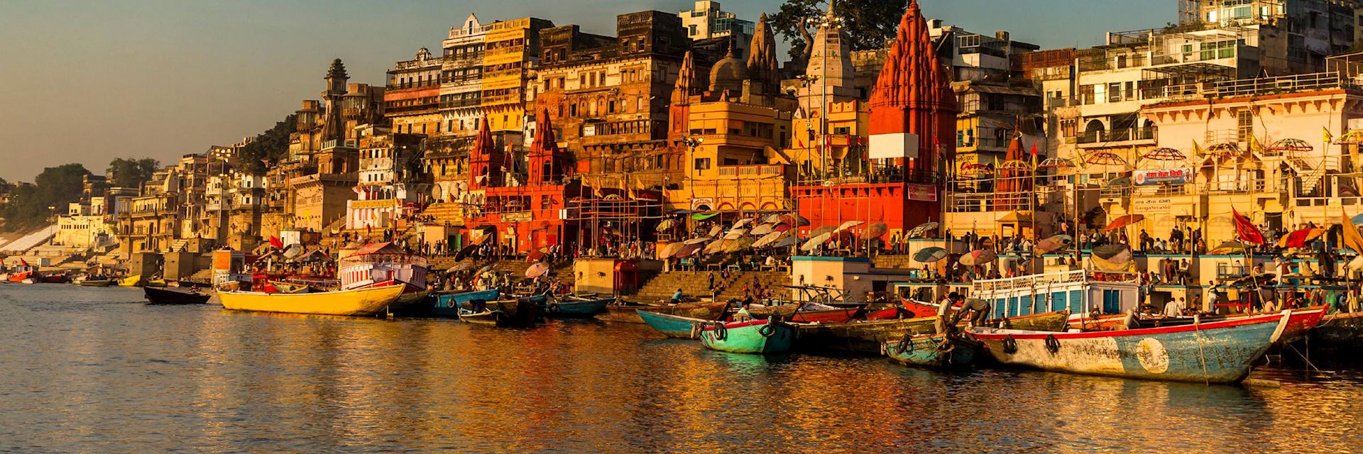 The holy city of Varanasi, India