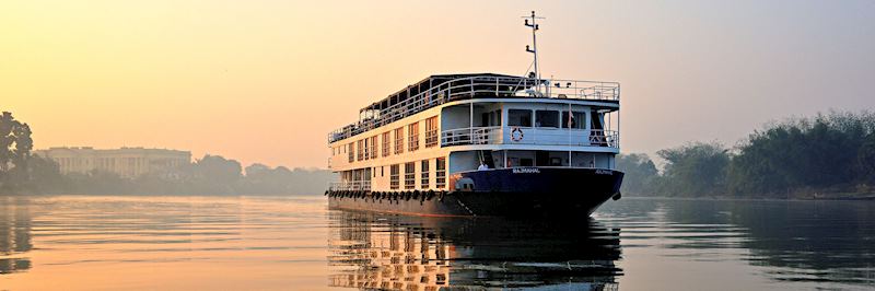 Cruise the Ganges up or downstream on the Rajmahal