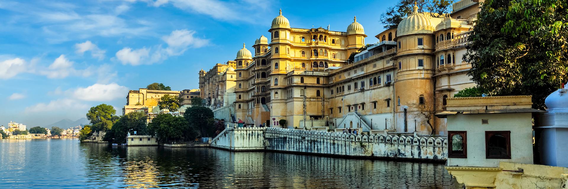 The City Palace in Udaipur