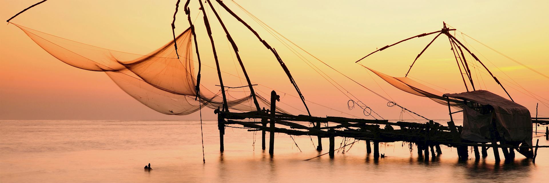 Chinese fishing nets, Kerala
