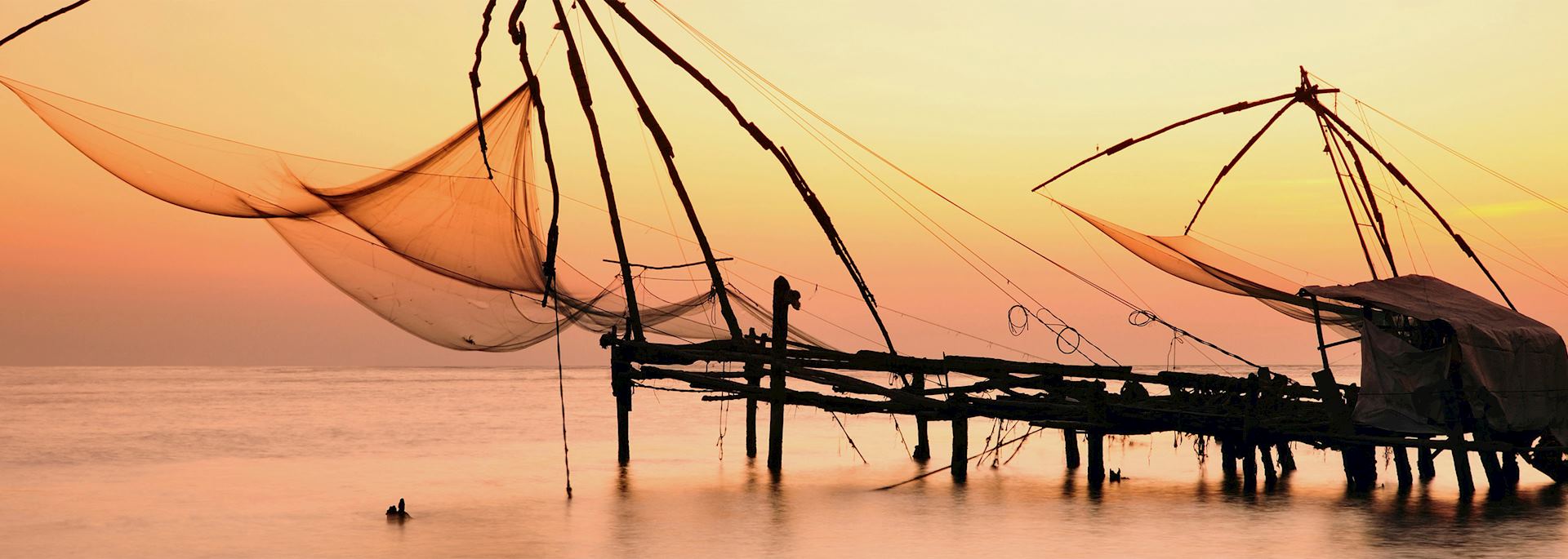Chinese fishing nets, Kerala
