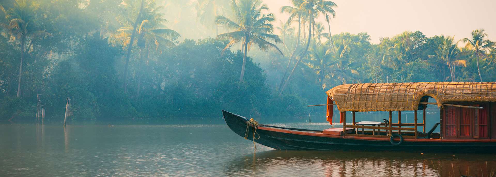 Houseboat on the Backwaters, Kerala