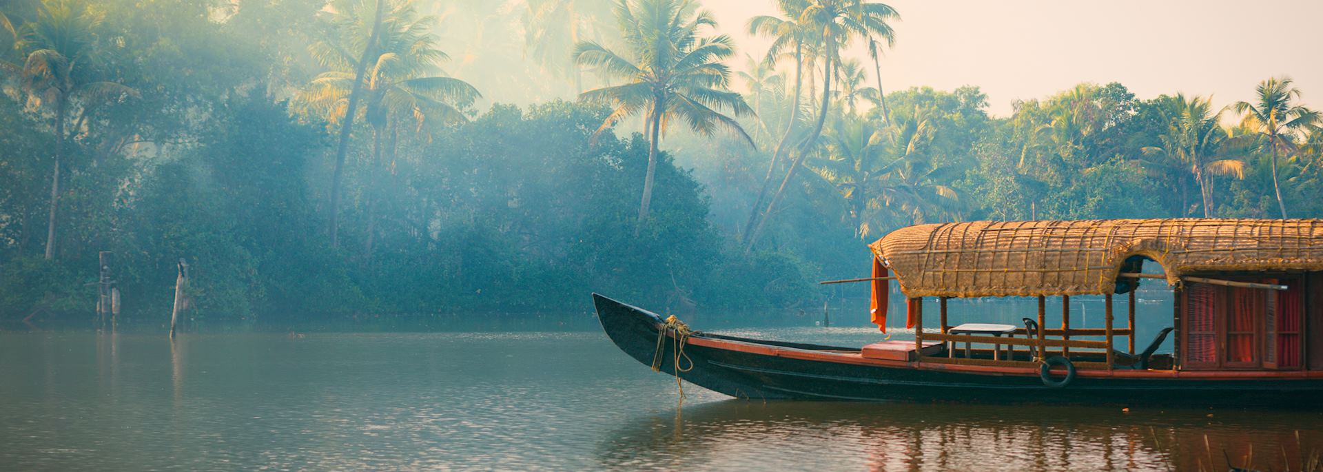 Houseboat on the Backwaters, Kerala