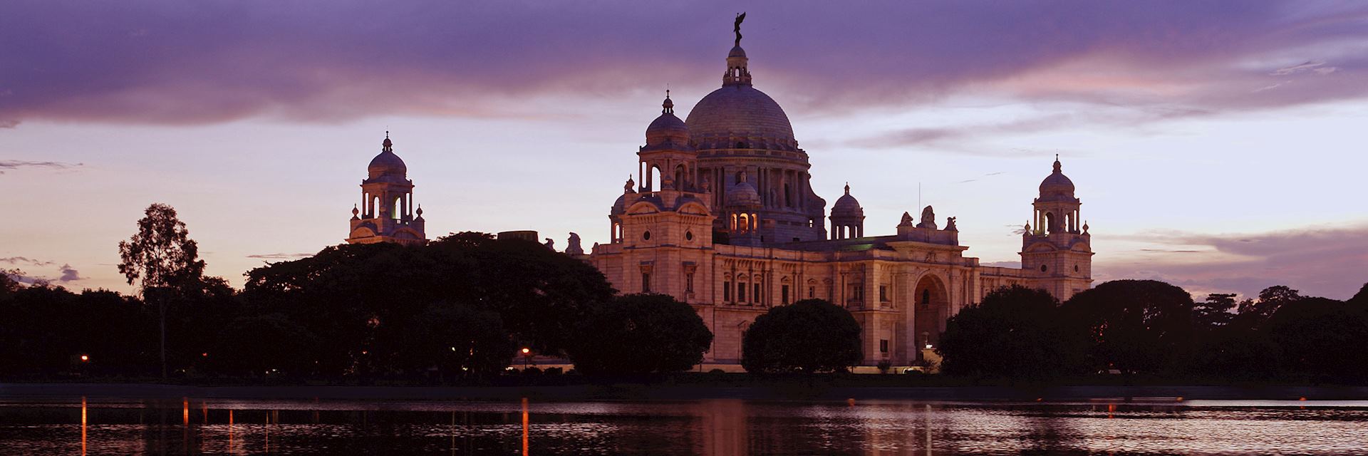 Victoria Memorial in Calcutta (Kolkata)
