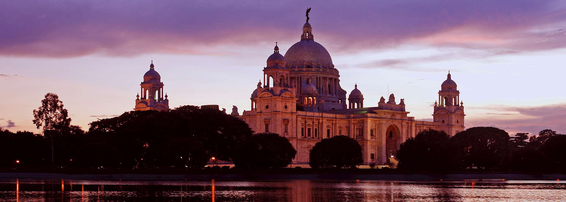 Victoria Memorial in Calcutta (Kolkata)