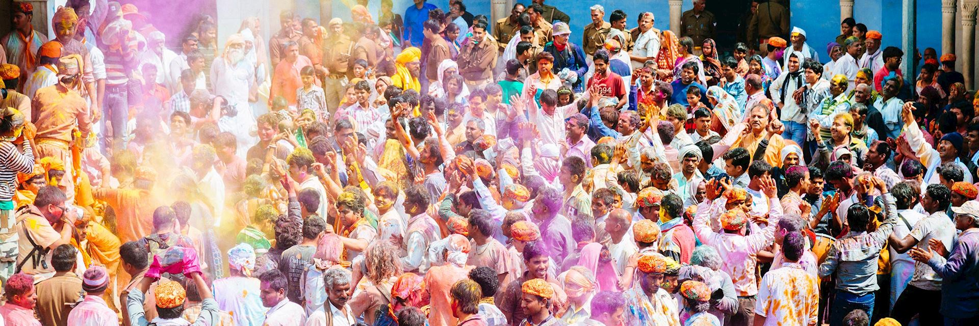 Holi festival in India