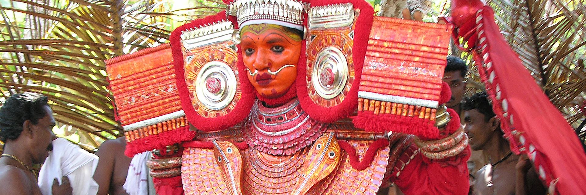 Theyyam dancer, Tellicherry