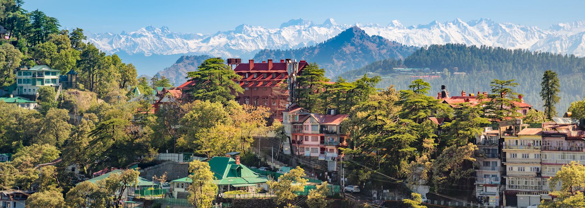 Shimla skyline