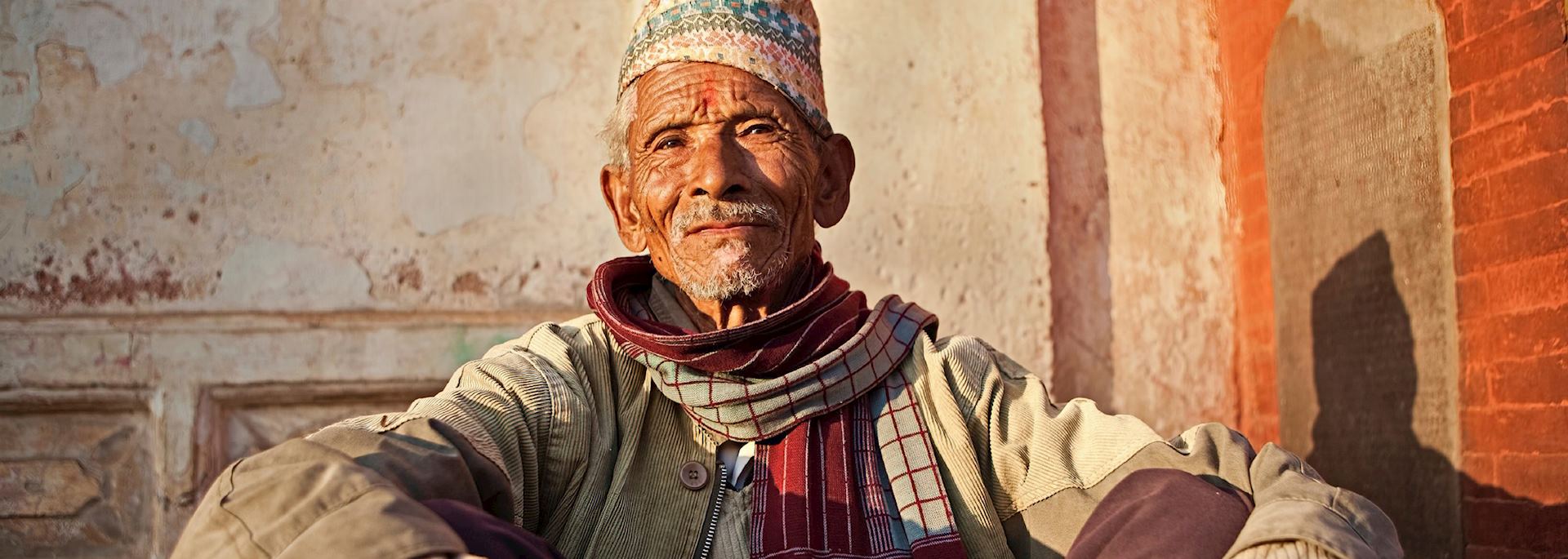 Old Nepali man