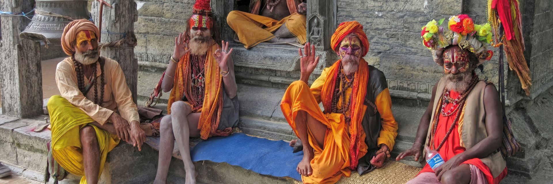 Sadhus in Kathmandu