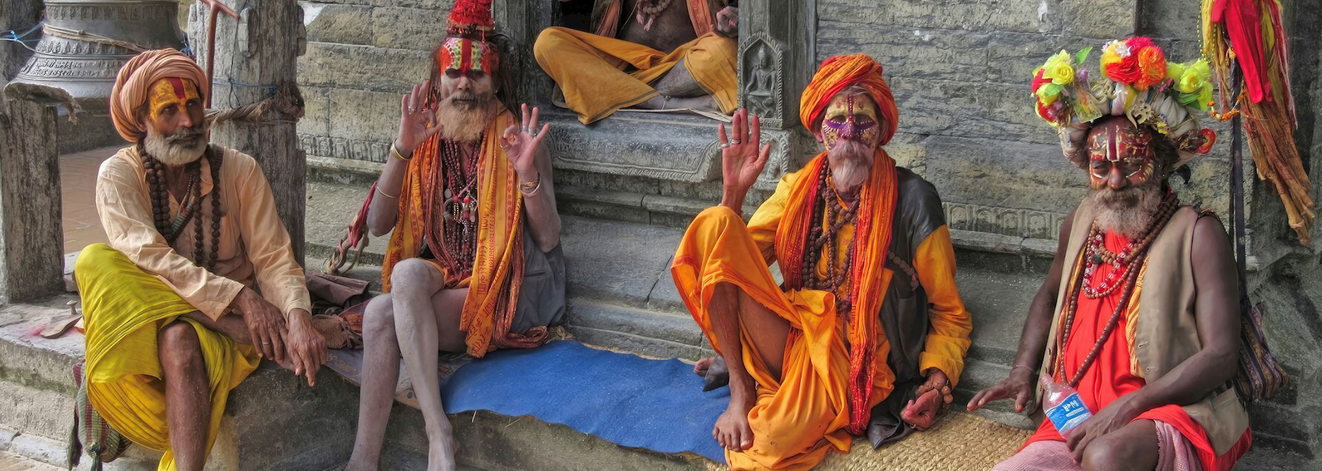 Sadhus in Kathmandu