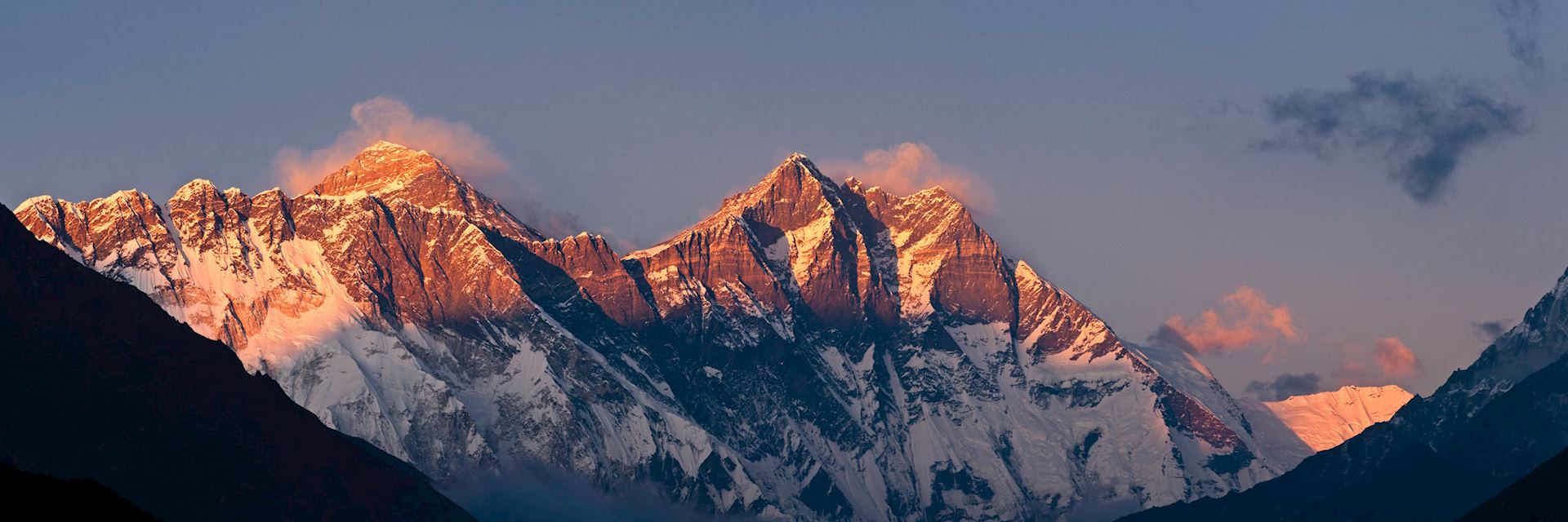 Nuptse Lohtse and the Himalayas