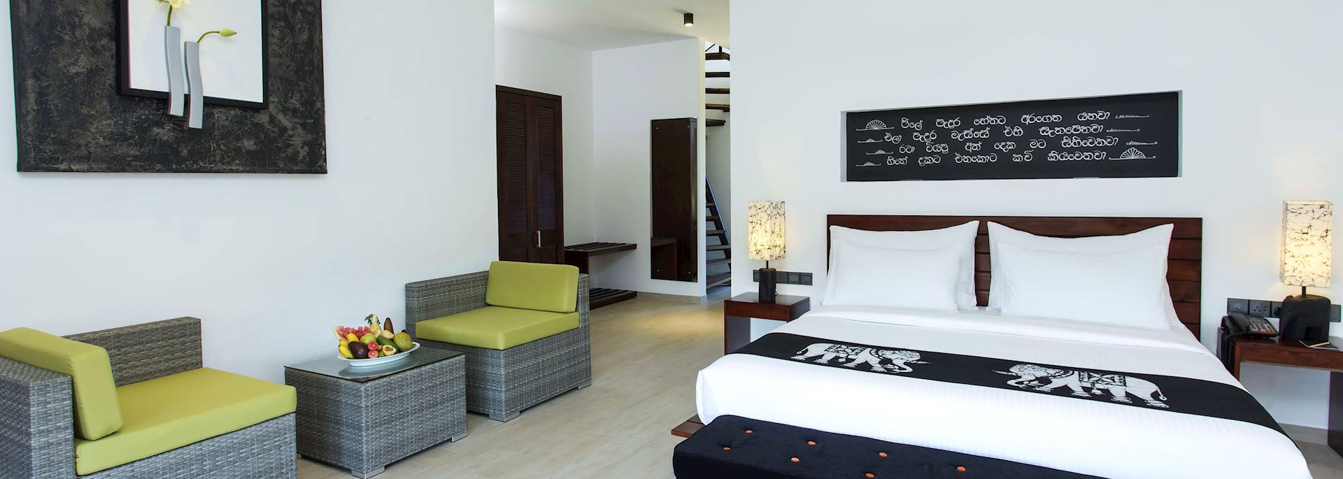 Deluxe room at Aliya Resort & Spa, Sigiriya
