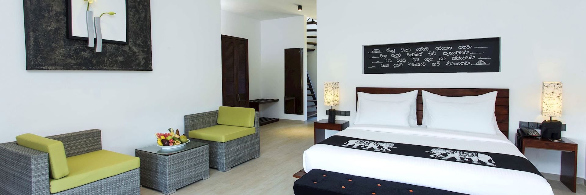 Deluxe room at Aliya Resort & Spa, Sigiriya
