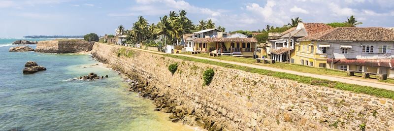 The colonial fort at Galle