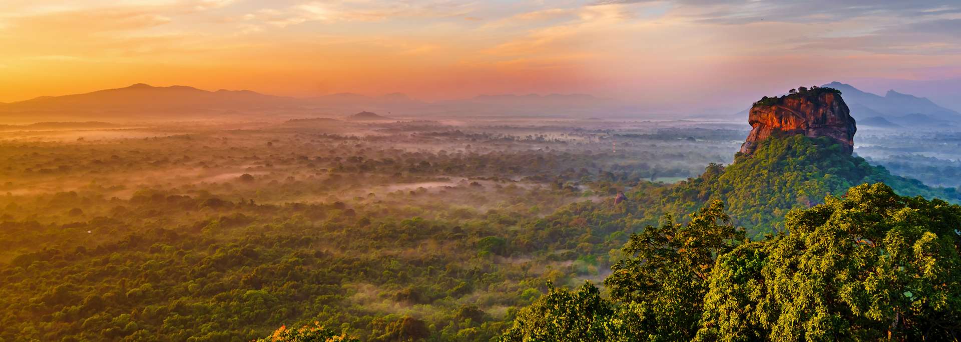 Sunrise at Sigiriya Rock