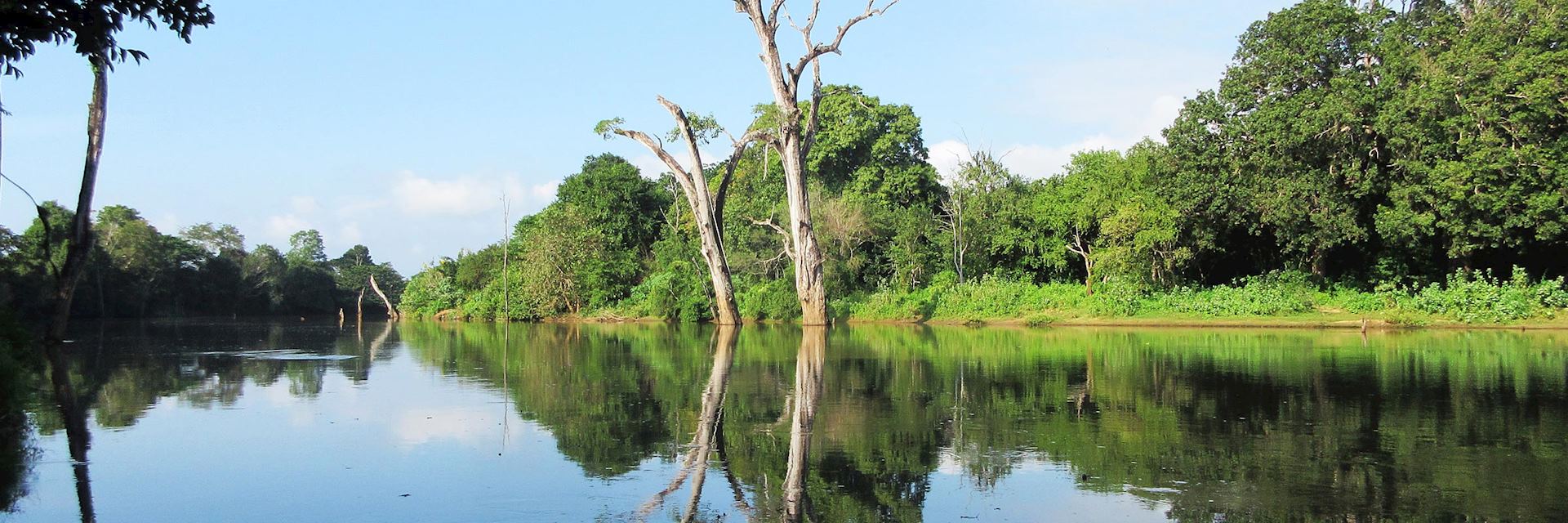 River in Udawalawe National Park