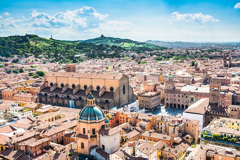 Views over Bologna, Italy