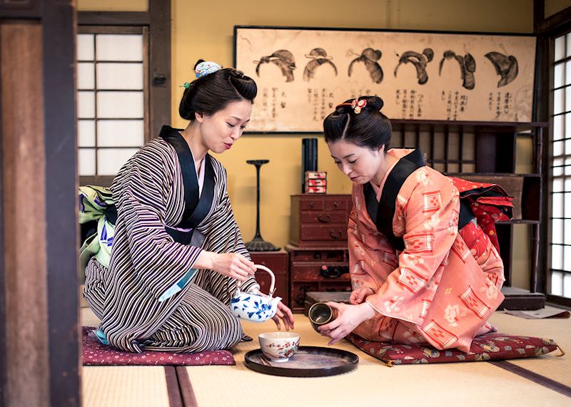 Tea ceremony in Kyoto