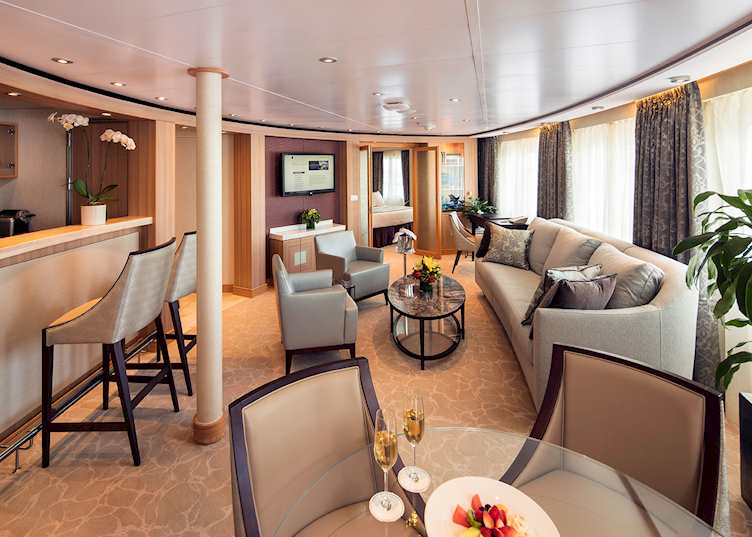Owners Suite, Seabourn Sojourn