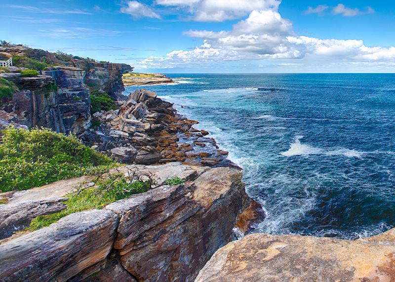 Bondi to Coogee clifftop walk, Sydney, Australia
