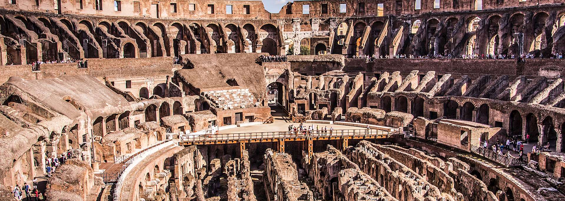 The Colosseum in Rome, Italy