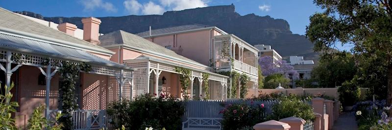 The old colonial Belmond Mount Nelson, in Cape Town, South Africa