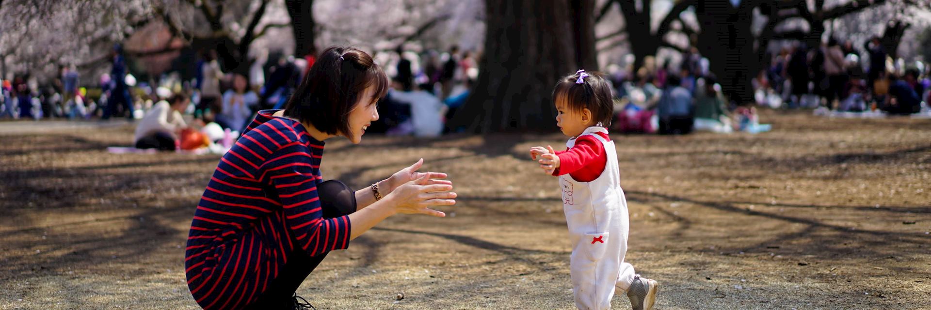 Japanese mother and child