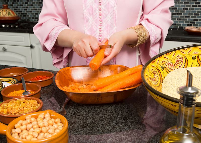 Moroccan cooking lesson