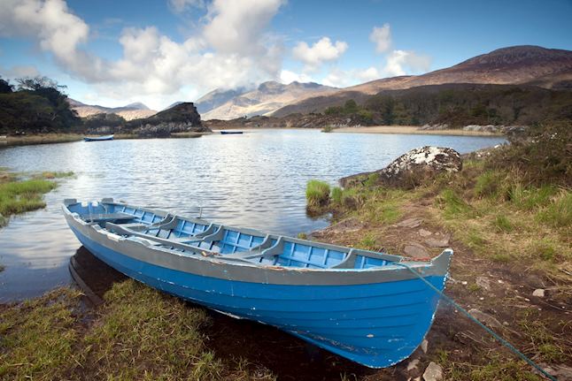 Lake in killenary, Ring of Fire, Ireland Lake in killenary, Ring of Fire, Ireland