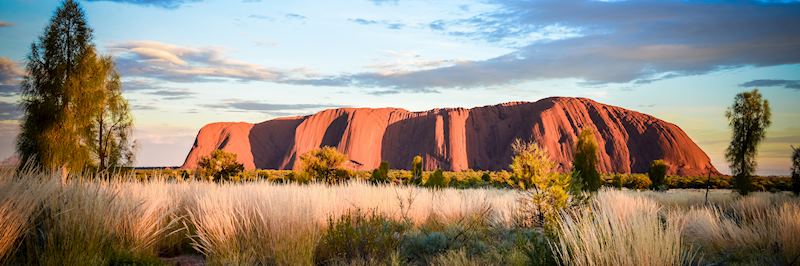 Uluru (once known as Ayers Rock) in Uluru-Kata Tjuta National Park, Northern Territory, Australia
