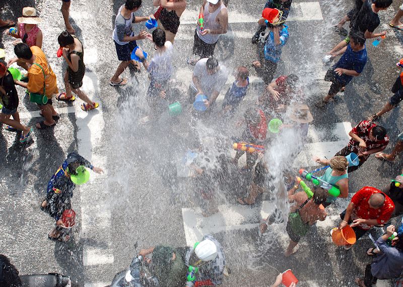 Songkran Festival, Chiang Mai, Thailand 