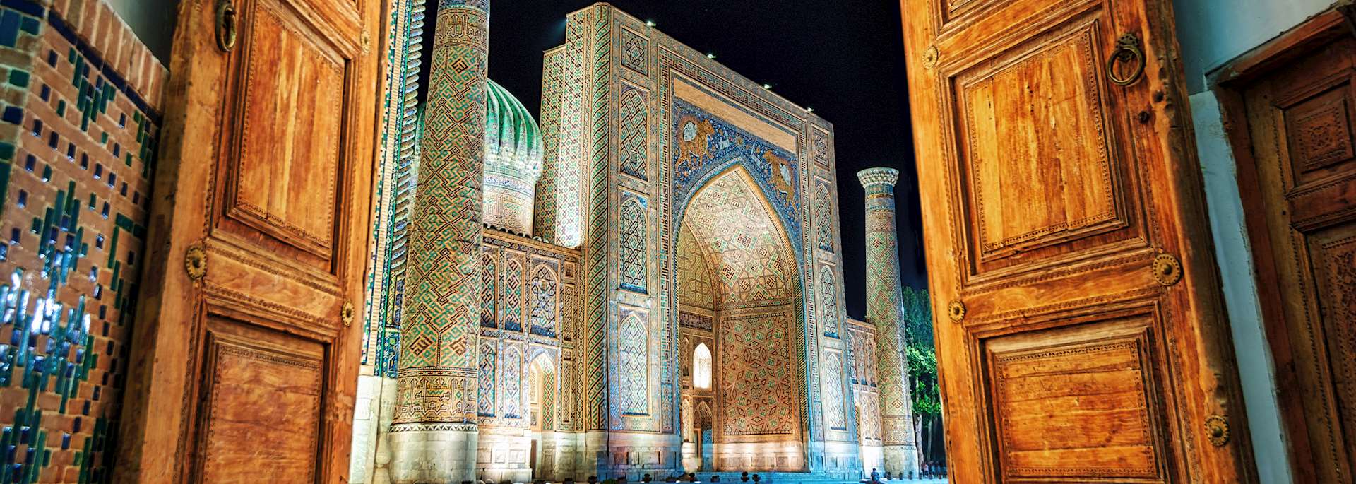 Registan Square in Samarkand, Uzbekistan