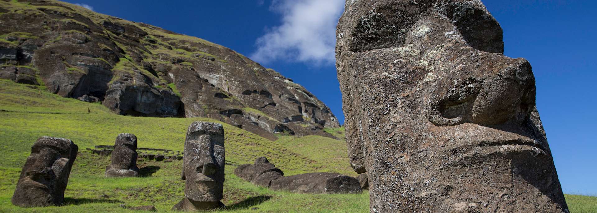 Moai on Easter Island