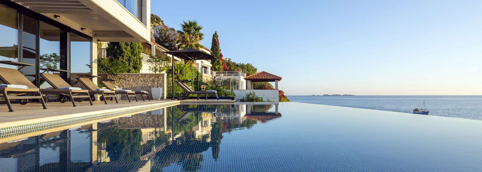 Villa Amelie, northwest of Dubrovnik, Croatia