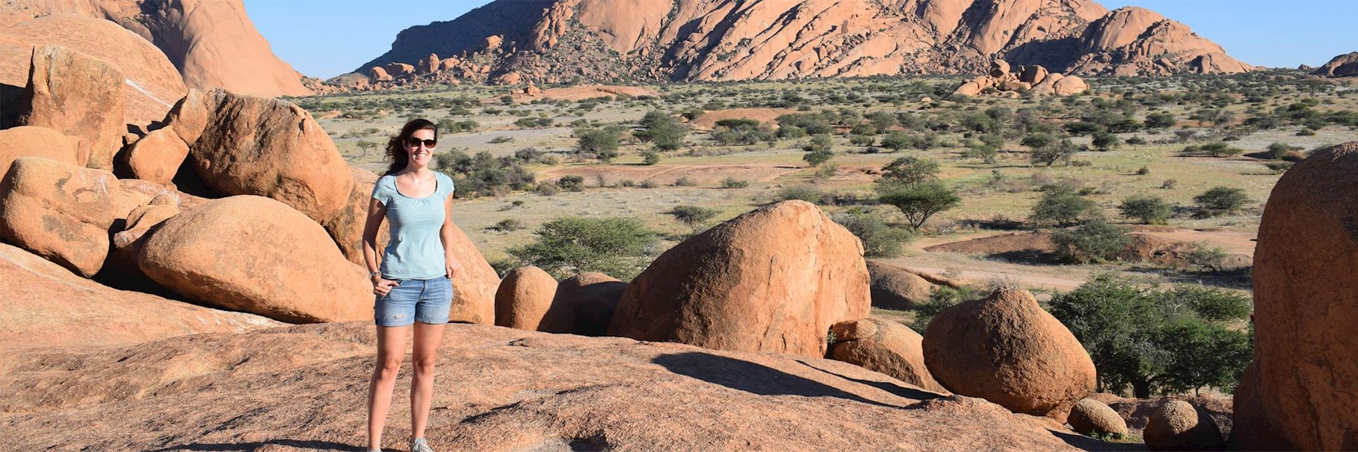 Harriet at Spitzkoppe Lodge