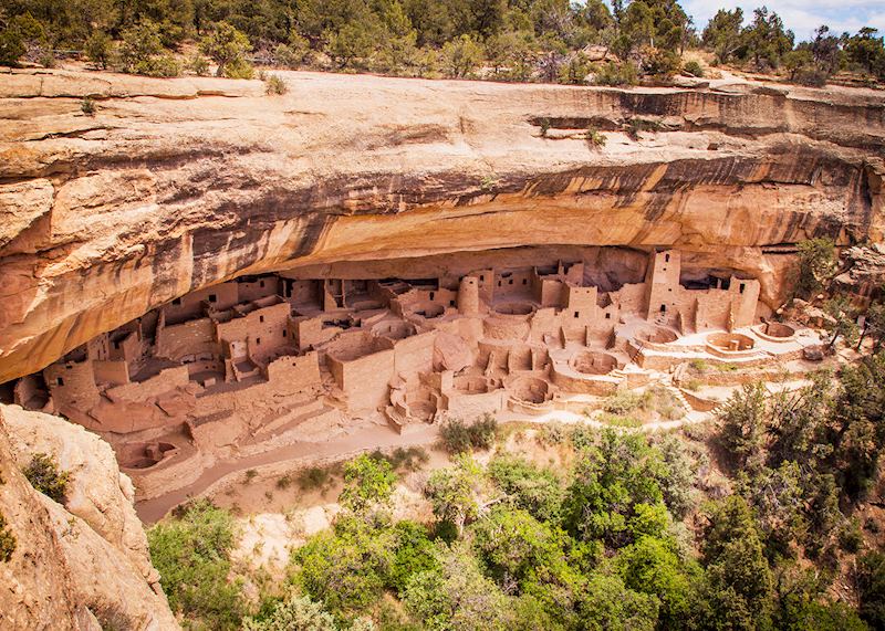 Pueblo cliff dwellings, Mesa Verde National Park