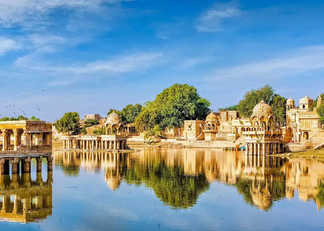 Gadisar Lake, Jaisalmer, India