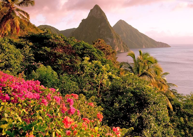 The Pitons, Saint Lucia