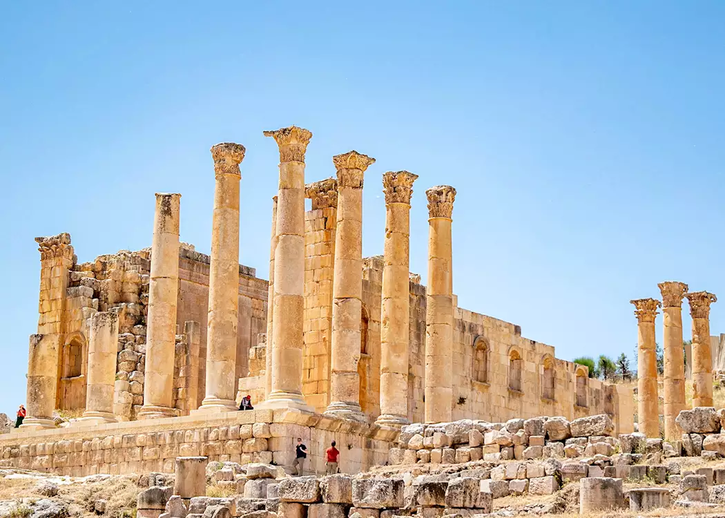Temple of Artemis, Jerash, Oman