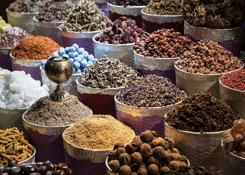 Old Dubai spice souq