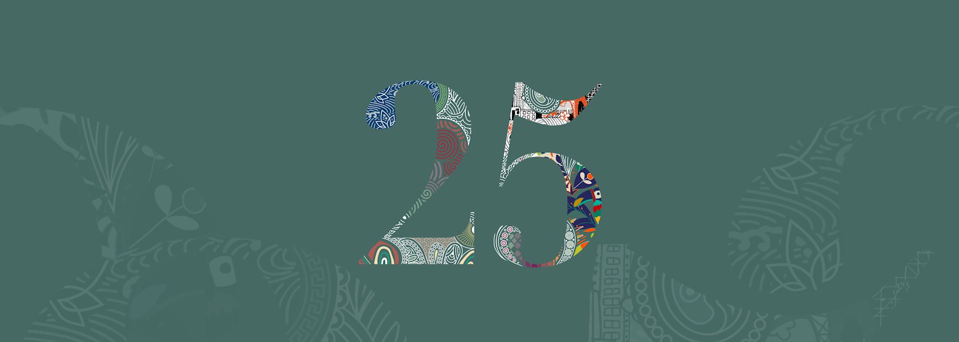 25th Anniversary logo