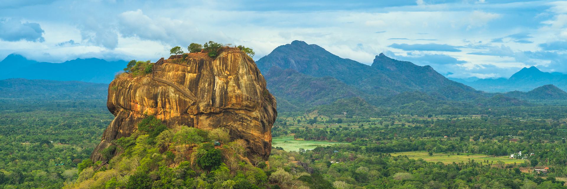 Lion Rock near Dambulla, Sri Lanka